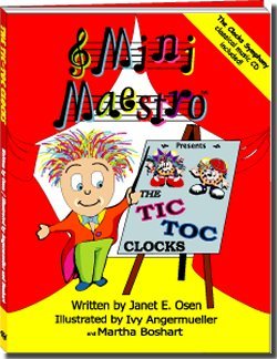 Little Fiddle Company Mini Maestro Presents the Tic Toc Clocks