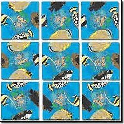 b. dazzle / Tropical Fish Scramble Squares® 9-Piece Puzzle